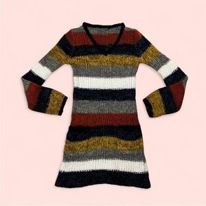 Striped Knit Dress